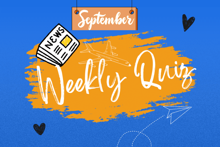 Weekly Revision Quiz: Sept 1st week