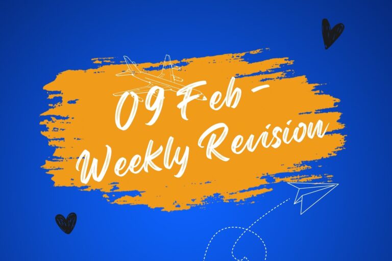 Weekly Revision: 09 February 2025